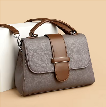 Sac à Bandoulière Décontracté en Cuir – Élégance Vintage & Fonctionnalité Moderne