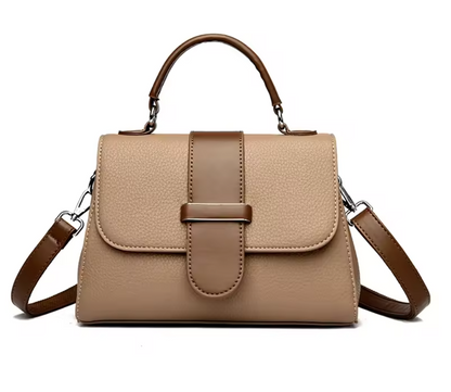 Sac à Bandoulière Décontracté en Cuir – Élégance Vintage & Fonctionnalité Moderne