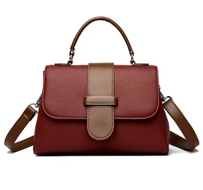 Sac à Bandoulière Décontracté en Cuir – Élégance Vintage & Fonctionnalité Moderne