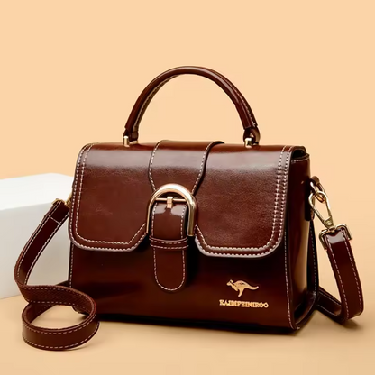 Sac à Main en Cuir à Poignée Supérieure – Élégance Assurée & Style Polyvalent