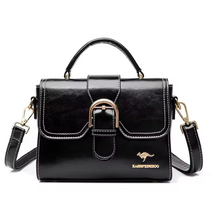 Sac à Main en Cuir à Poignée Supérieure – Élégance Assurée & Style Polyvalent