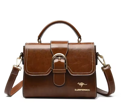 Sac à Main en Cuir à Poignée Supérieure – Élégance Assurée & Style Polyvalent