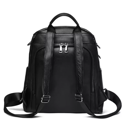Sac à Dos en Cuir Véritable – Élégance Nomade & Fonctionnalité Haut de Gamme