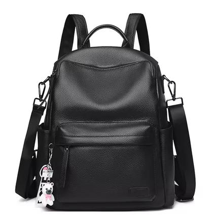 Sac à Dos en Cuir Véritable – Élégance Nomade & Fonctionnalité Haut de Gamme