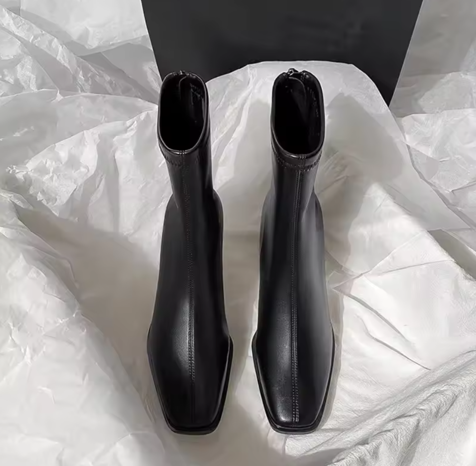 Bottines Vintage Chaudes en Coton pour Femmes élégantes et confortables