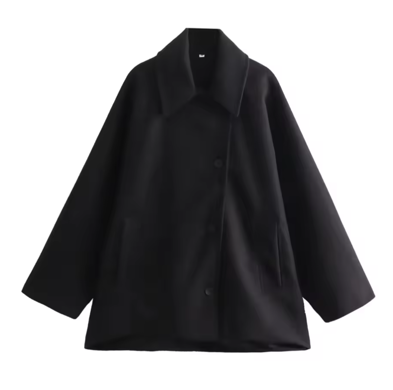 Manteau Cape Oversize Monochrome pour Femme – Chaud, Respirant et Élégant. InspireOra