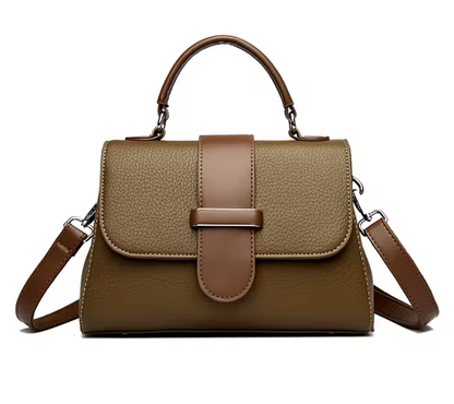 Sac à Bandoulière Décontracté en Cuir – Élégance Vintage & Fonctionnalité Moderne